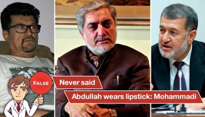 Never said Abdullah wears lipstick: Mohammadi