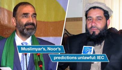 Muslimyar’s, Noor’s predictions unlawful: IEC