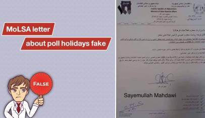 MoLSA letter about poll holidays fake