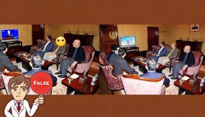 Fake photo: Ghani, Abdullah supporters clash on social media