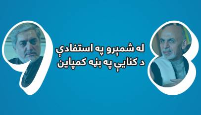 د سکوت دوره کې له شمېرو په استفادې د کنايې په بڼه کمپاين وشو