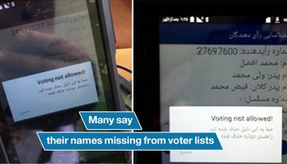 Many say their names missing from voter lists