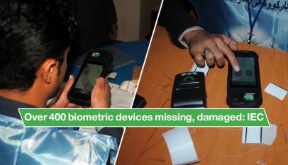 Over 400 biometric devices missing, damaged: IEC