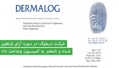 شرکت درملوگ، در مورد آرای قرنطین شده و نامعتبر به کمیسیون وضاحت داد