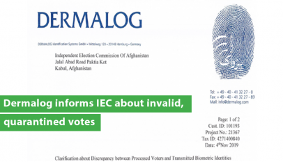 Dermalog informs IEC about invalid, quarantined votes
